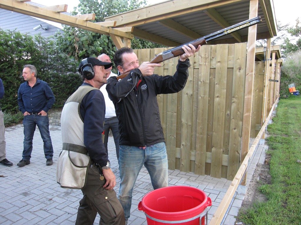 Schieten met instructeur